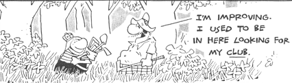 golf cartoon